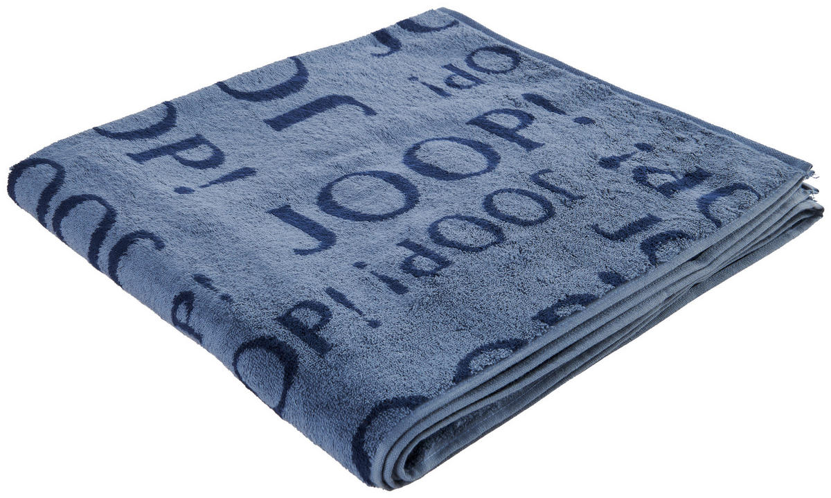 SAUNATUCH Active Repeat Blau  - Blau, Basics, Textil (80/180cm) - Joop!