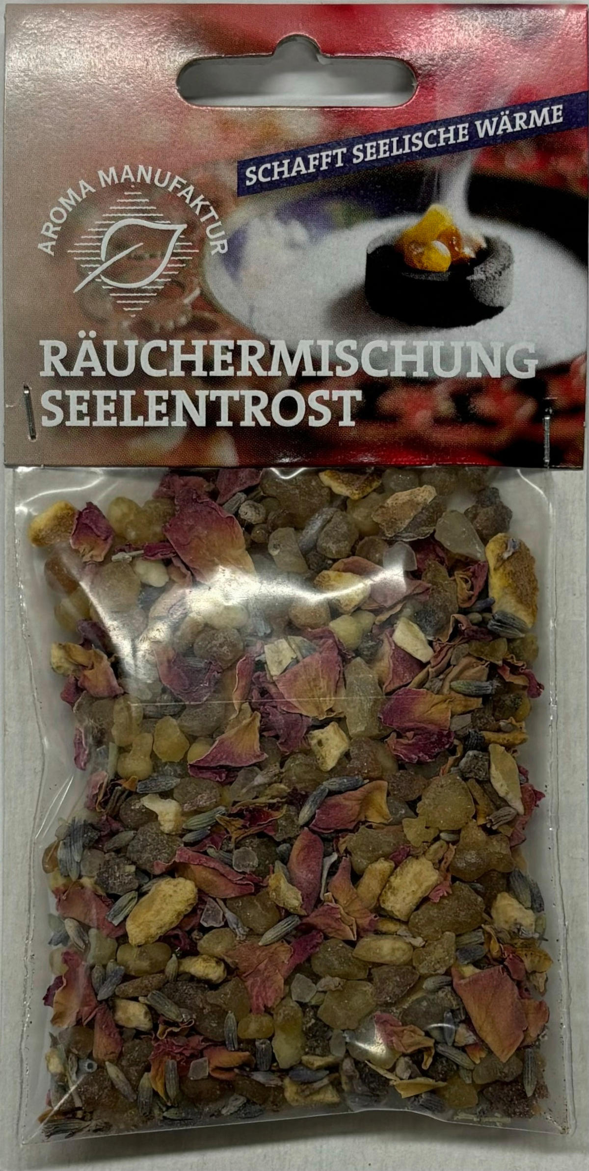 RÄUCHERHARZ Rose  - Naturfarben, Basics, Naturmaterialien (7,5/15/1,5cm)