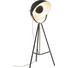 STEHLEUCHTE - Schwarz, Design, Metall (80/160/80cm) - Kare-Design