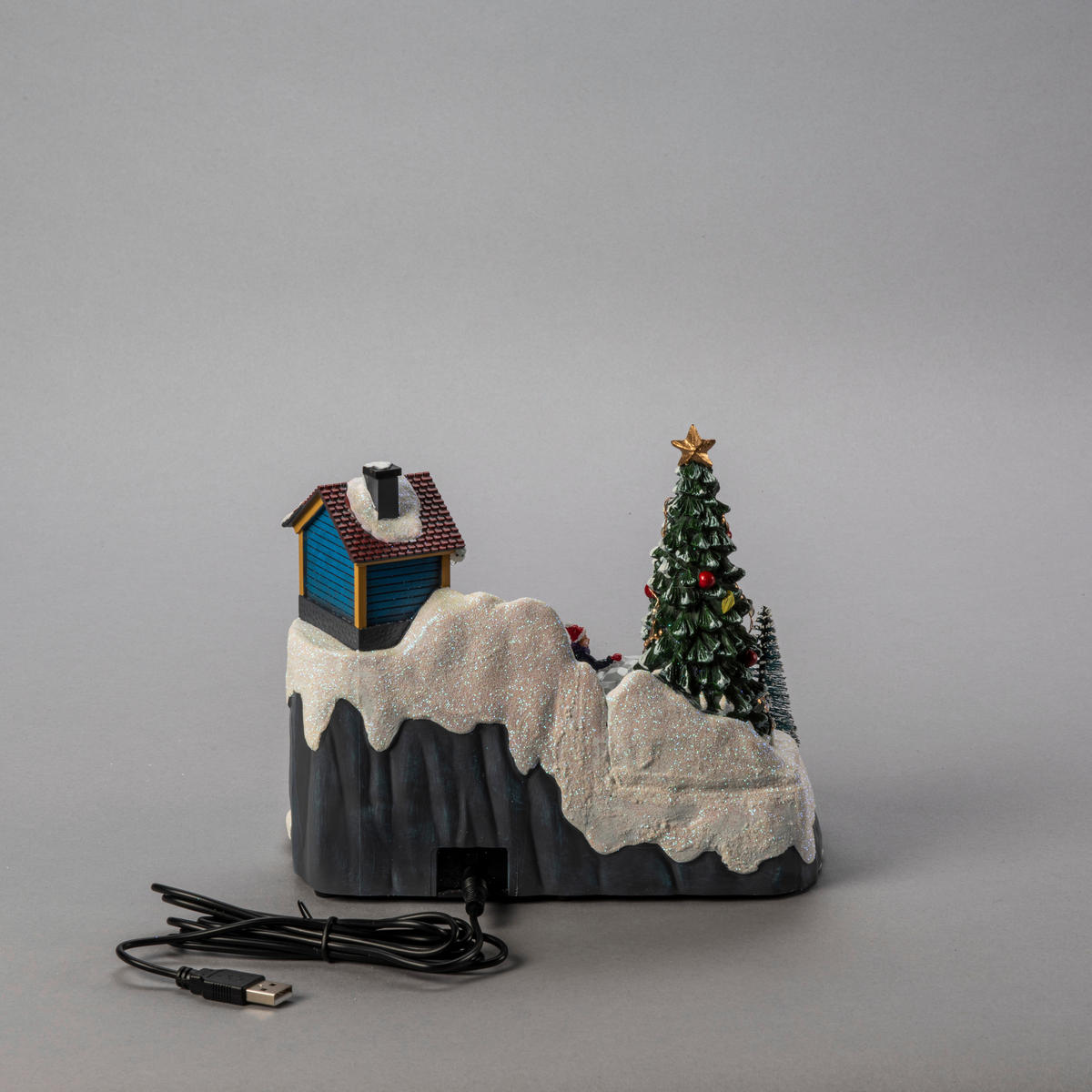 LED-DEKOLEUCHTE  - Multicolor, LIFESTYLE, Kunststoff (21,5/18,5/13cm)