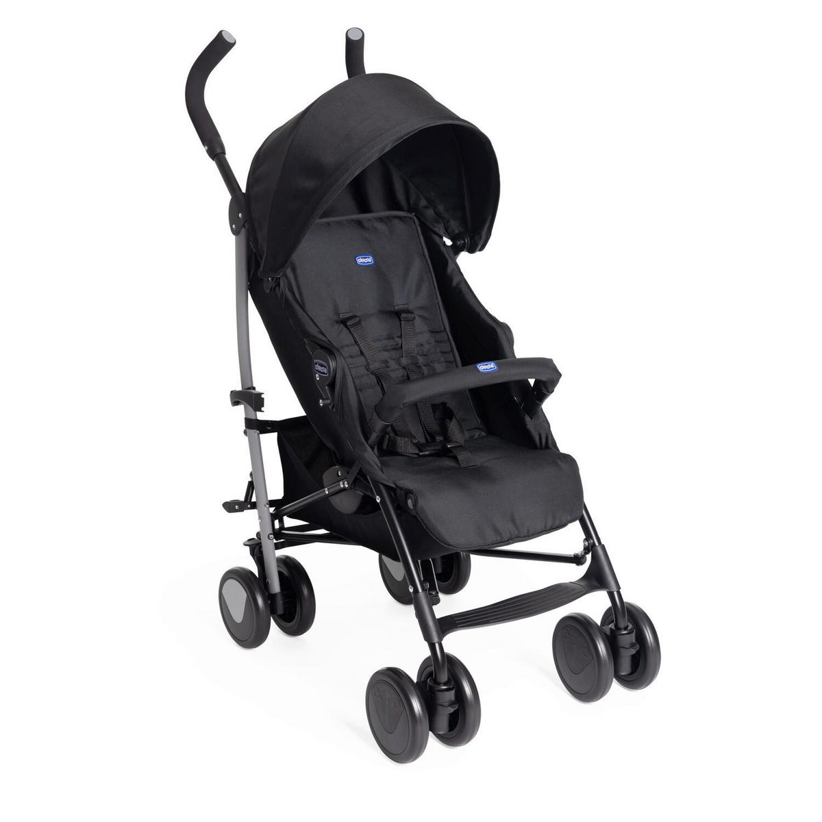 BUGGY Echo Lite  - Schwarz, Basics, Textil/Metall (47/106/84cm) - Chicco