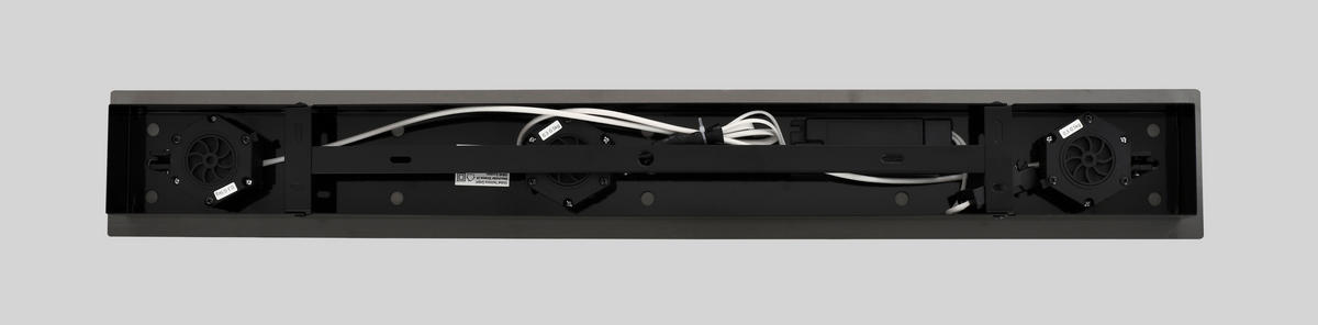 LED-HÄNGELEUCHTE Gubbio 94/150/22 cm  - Schwarzchrom, Design, Metall (94/150/22cm)