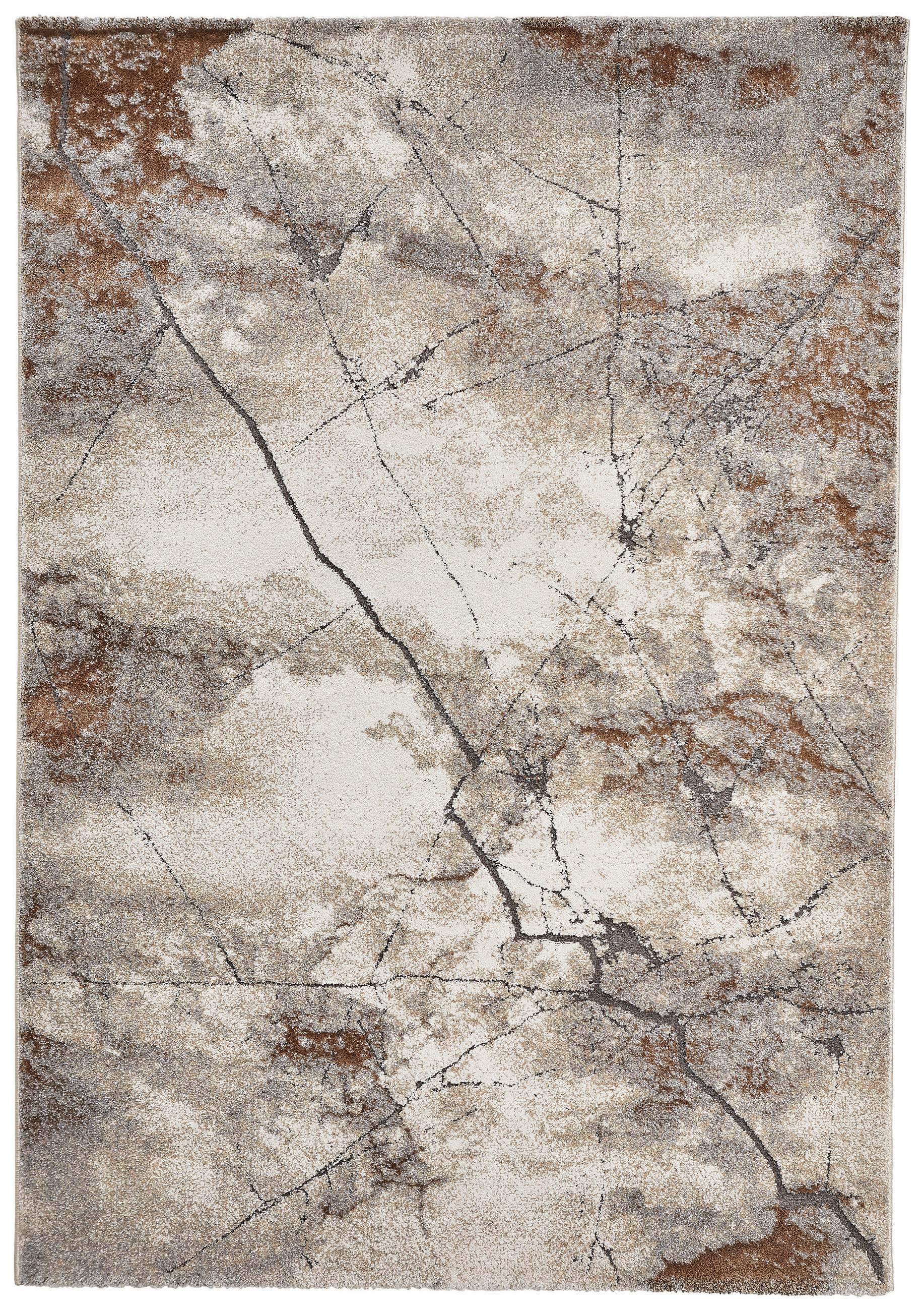 TKANA PREPROGA  Pompeji     133/190 cm    tkano  bež  - bež, Trend, umetna masa/tekstil (133/190cm) - Novel