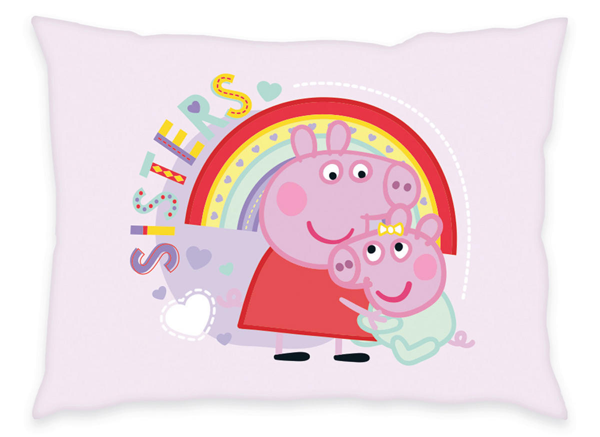 MLADINSKA POSTELJNINA 140/200 cm renforcé barve bezga  - barve bezga, Konvencionalno, tekstil (140/200cm) - Peppa Pig