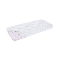 KINDERWAGENMATRATZE Brise Light Kaltschaumkern  - Weiß, Basics, Textil (34,5/76cm) - Träumeland
