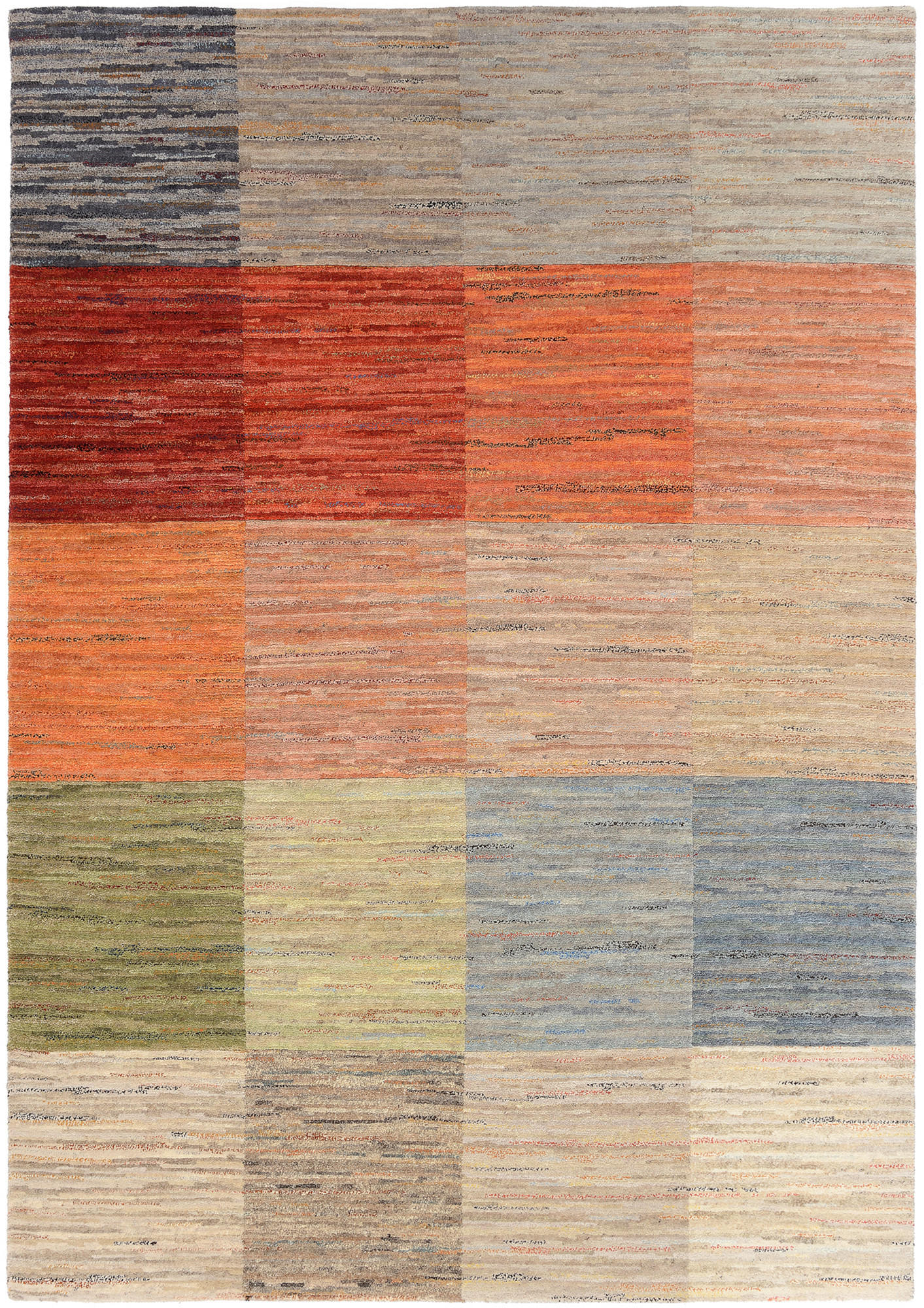 WOLLTEPPICH 140/200 cm Multicolor  - Multicolor, Natur, Textil (140/200cm) - Cazaris
