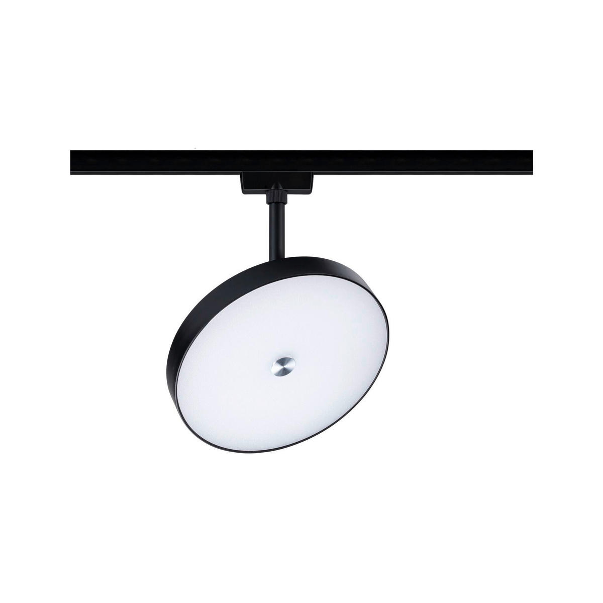 SCHIENENSYSTEM Hildor 18,0/23,8 cm   - Schwarz, Basics, Kunststoff (18,0/23,8cm) - Paulmann