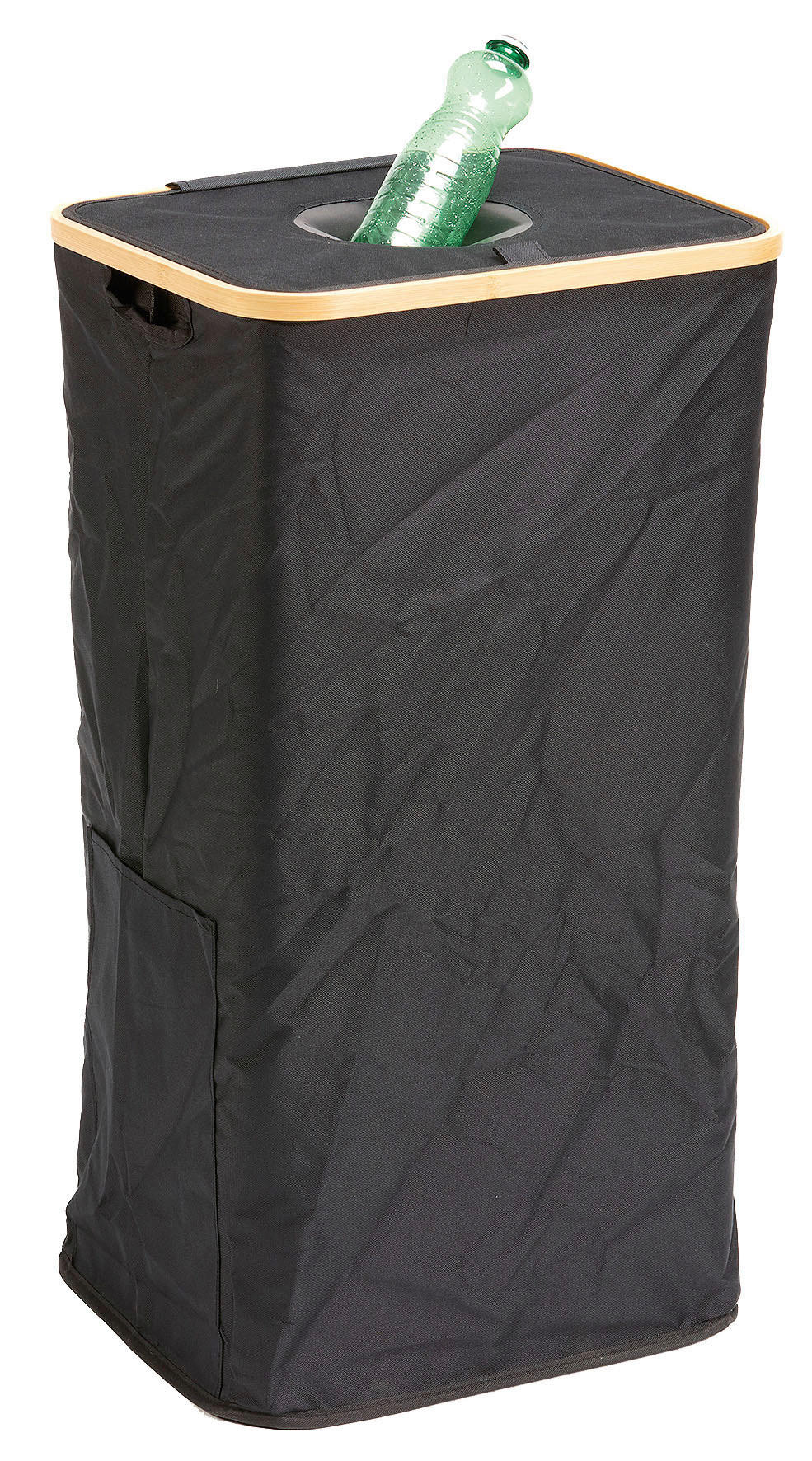 SAMMELBEHÄLTER  Textil  - Schwarz, Basics, Textil (40/33/73cm)