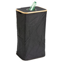 SAMMELBEHÄLTER  Textil  - Schwarz, Basics, Textil (40/33/73cm)