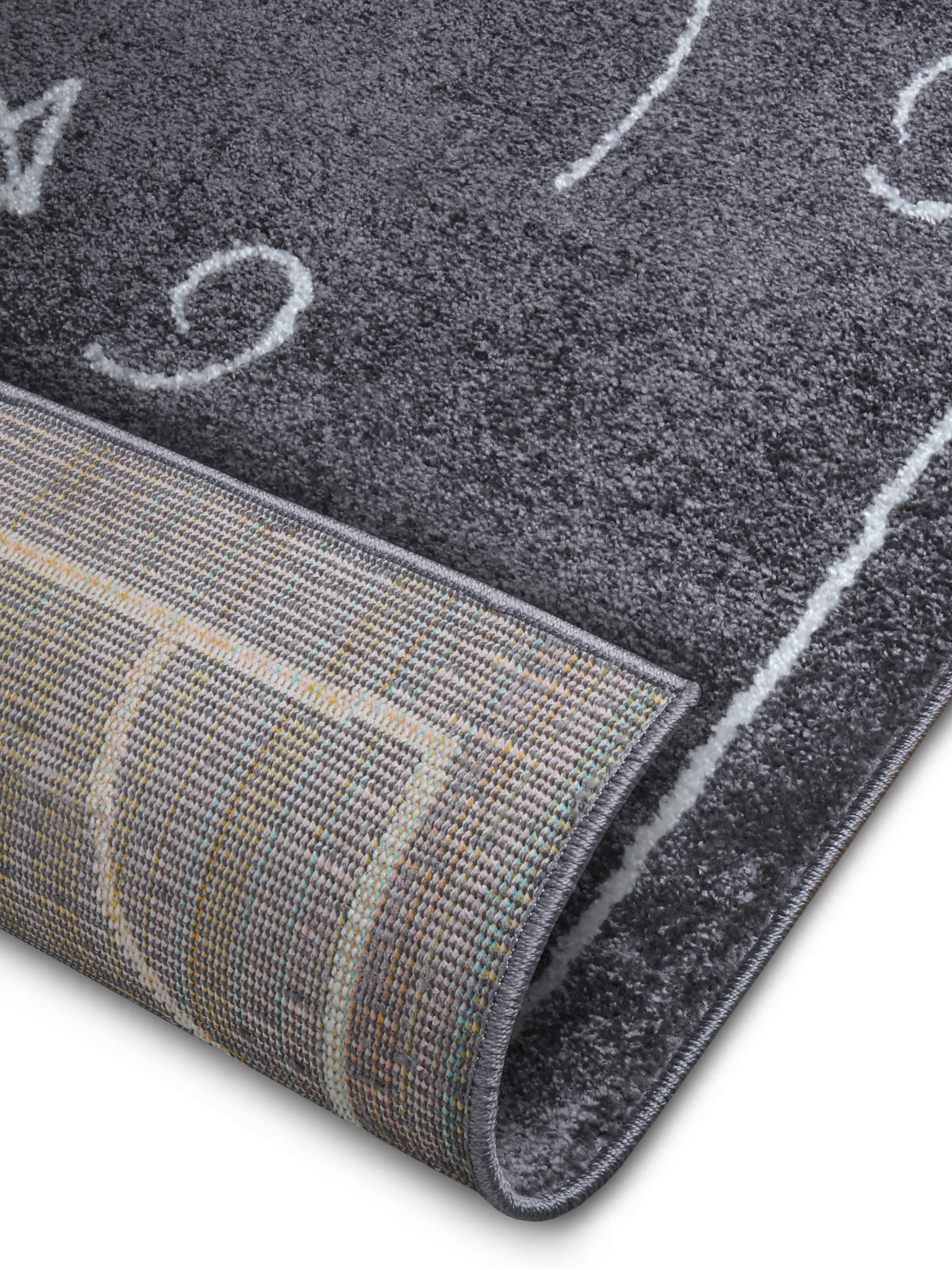 KINDERTEPPICH 160/235/235 cm Adventures  - Dunkelgrau, Design, Kunststoff/Textil (160/235/235cm)