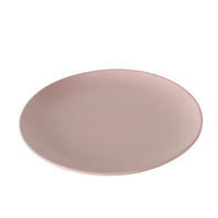 TÁNYÉR  - világos rózsaszín, Basics, kerámia (19,5/2,5cm)