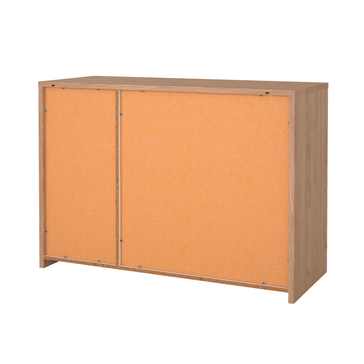 KOMMODE  in 119/84/48 cm  - Eichefarben/Weiß, KONVENTIONELL, Holzwerkstoff (119/84/48cm) - Boxxx