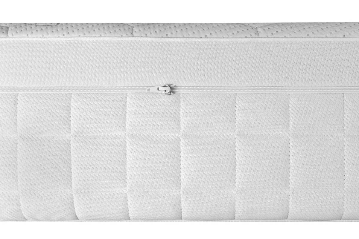 BOXSPRINGMATRATZE PURE H3, 200/200 cm,  - Weiss, Basics, Textil (200/200cm) - Livetastic