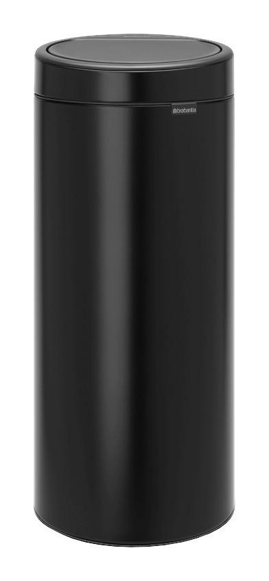 ABFALLEIMER 30 L  - Schwarz, Basics, Kunststoff/Metall (29.5/72/32cm) - Brabantia