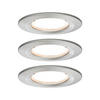 LED-DECKENLEUCHTE 7,8 cm  - Alufarben, Basics, Metall (7,8cm) - Paulmann