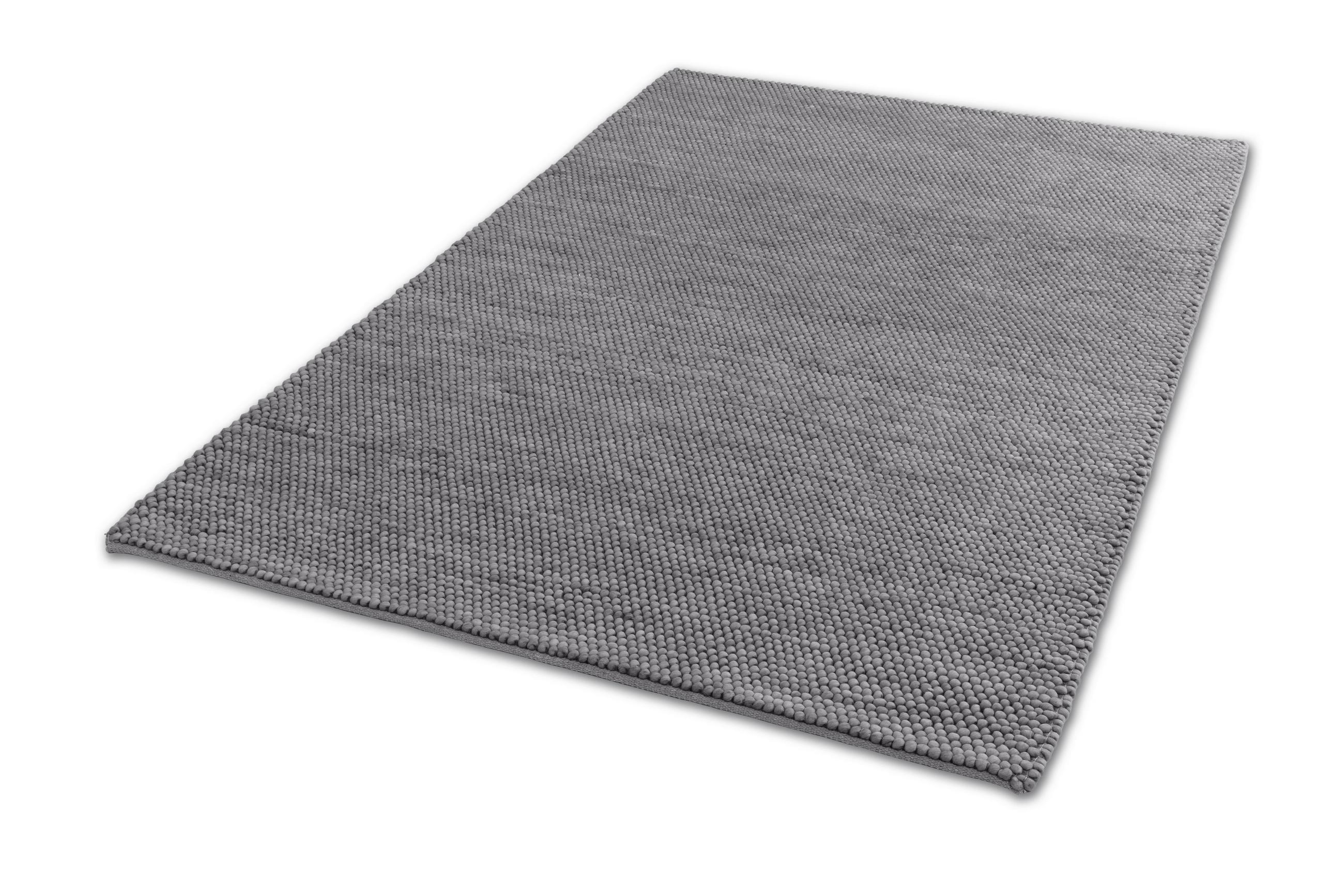 HANDWEBTEPPICH 70/140 cm Poppy  - Anthrazit, KONVENTIONELL, Textil (70/140cm) - Schöner Wohnen