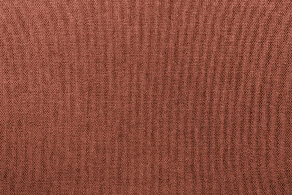 2-SITZER-SOFA in Chenille Rostfarben  - Rostfarben/Schwarz, Konventionell, Kunststoff/Textil (233/90/110cm) - MID.YOU
