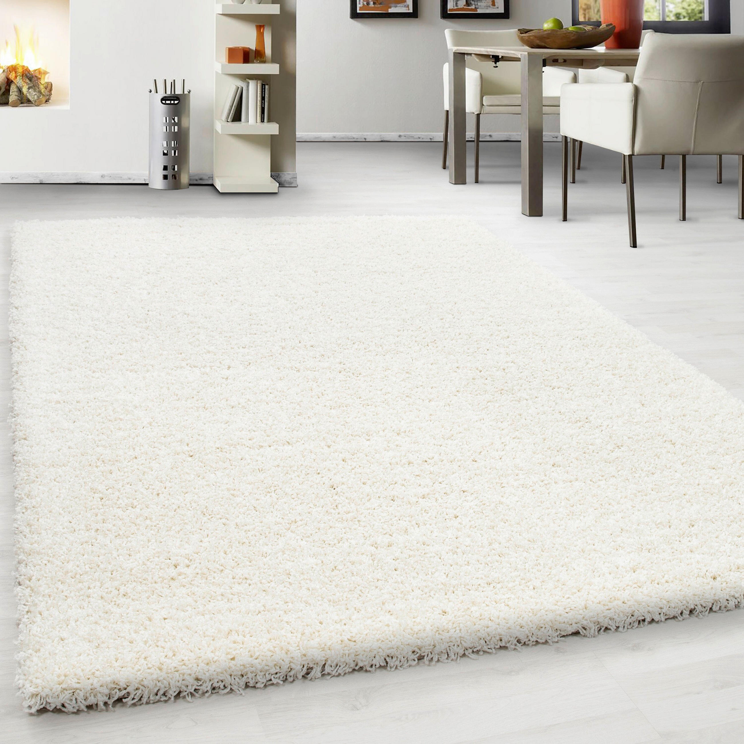 HOCHFLORTEPPICH 80/150 cm Life 1500 Creme  - Creme, KONVENTIONELL, Textil (80/150cm) - Novel