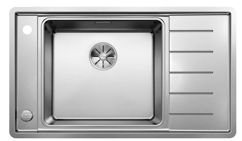 SPÜLE 523002  - Edelstahlfarben, Basics, Metall (86/21/50cm) - Blanco