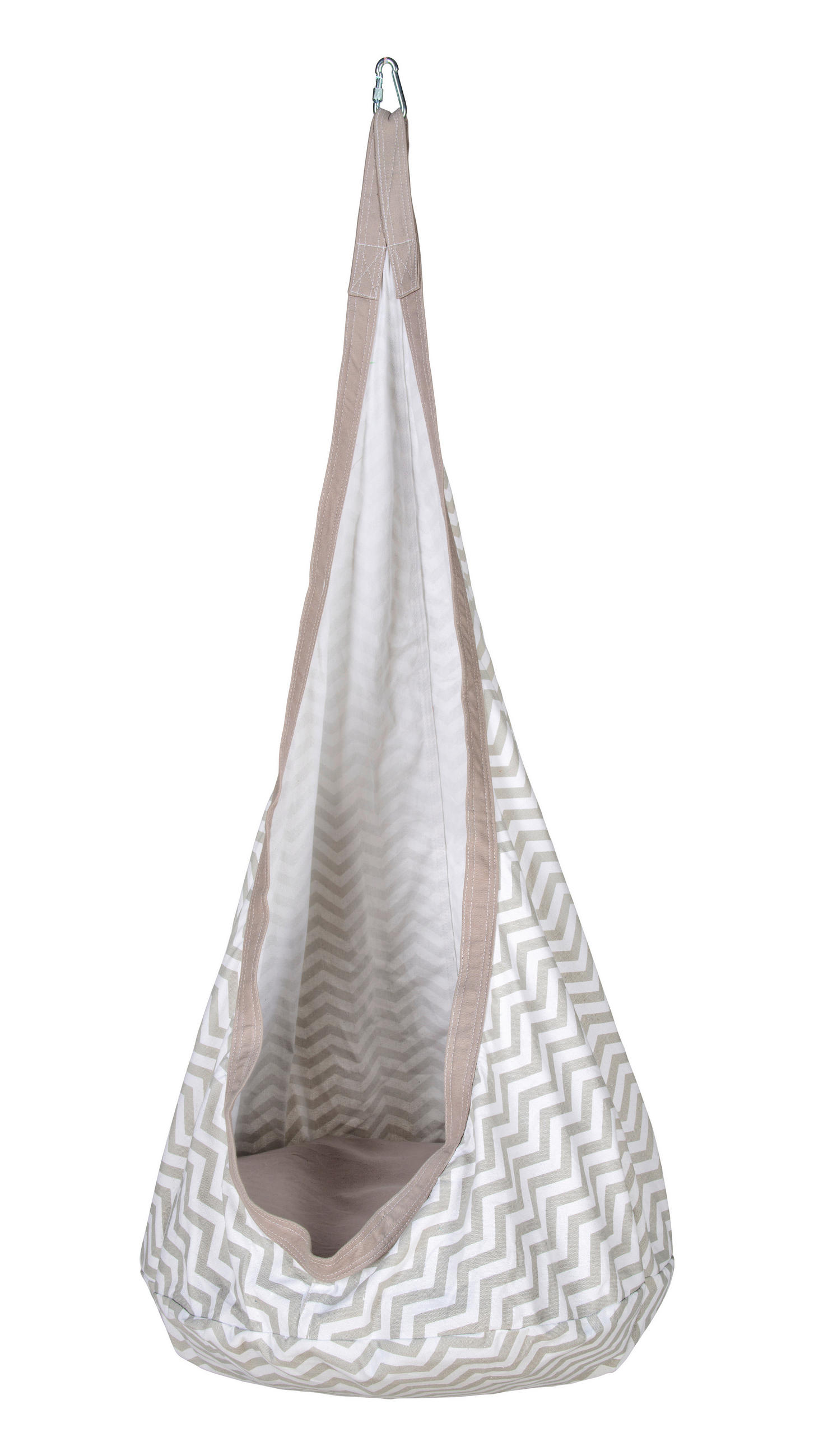 My Baby Lou ZÁVESNÉ HOJDACIE KRESLO sivá