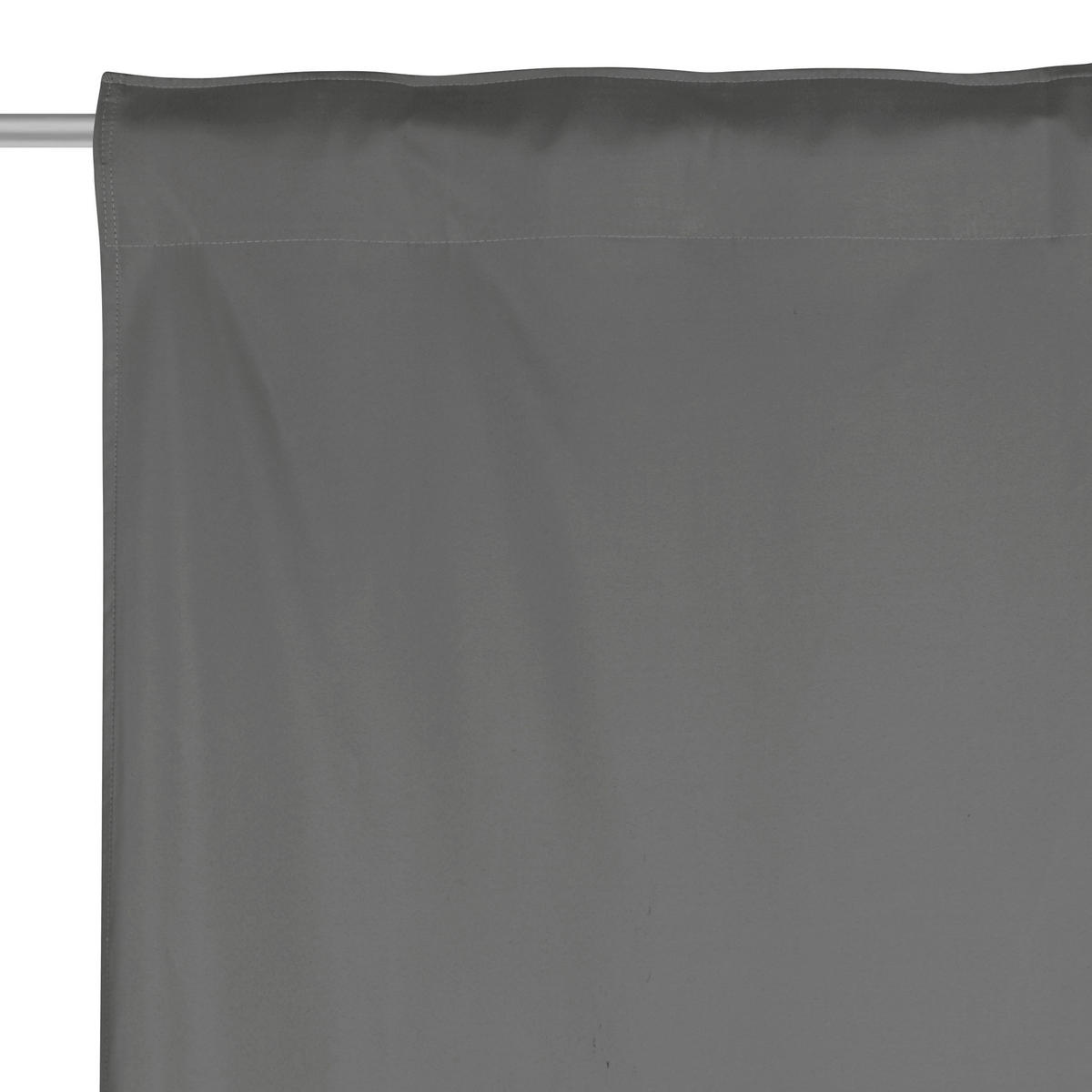 ZATEMŇOVACÍ ZÁVES, black-out (neprepúšťa svetlo), 135/300 cm - sivá, Basics, textil (135/300cm) - Esposa