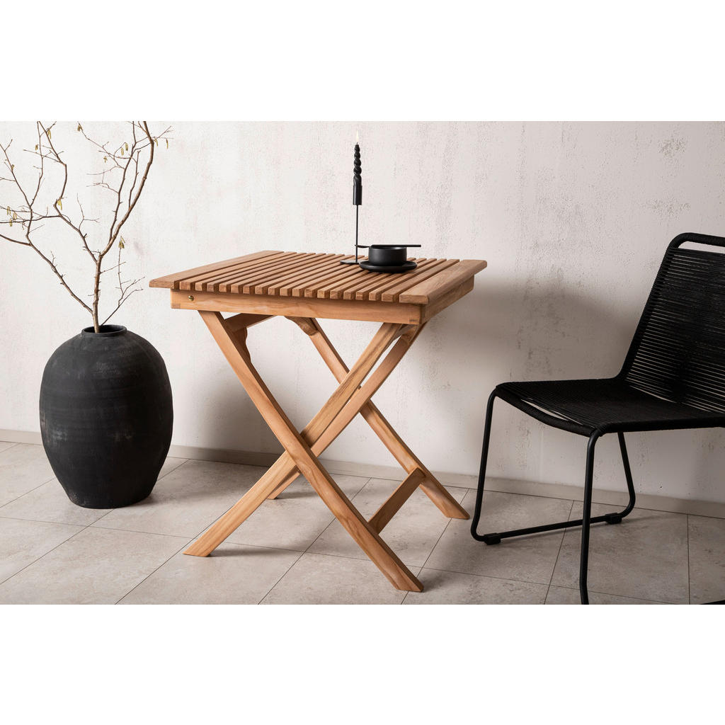 Gartentisch Klappbar Ghana Teakholz L 70 cm