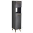MIDISCHRANK - Eichefarben/Grau, KONVENTIONELL, Holzwerkstoff (30/123,2/33cm) - Xora MIDISCHRANK - Eichefarben/Grau, KONVENTIONELL, Holzwerkstoff (30/123,2/33cm) - Xora