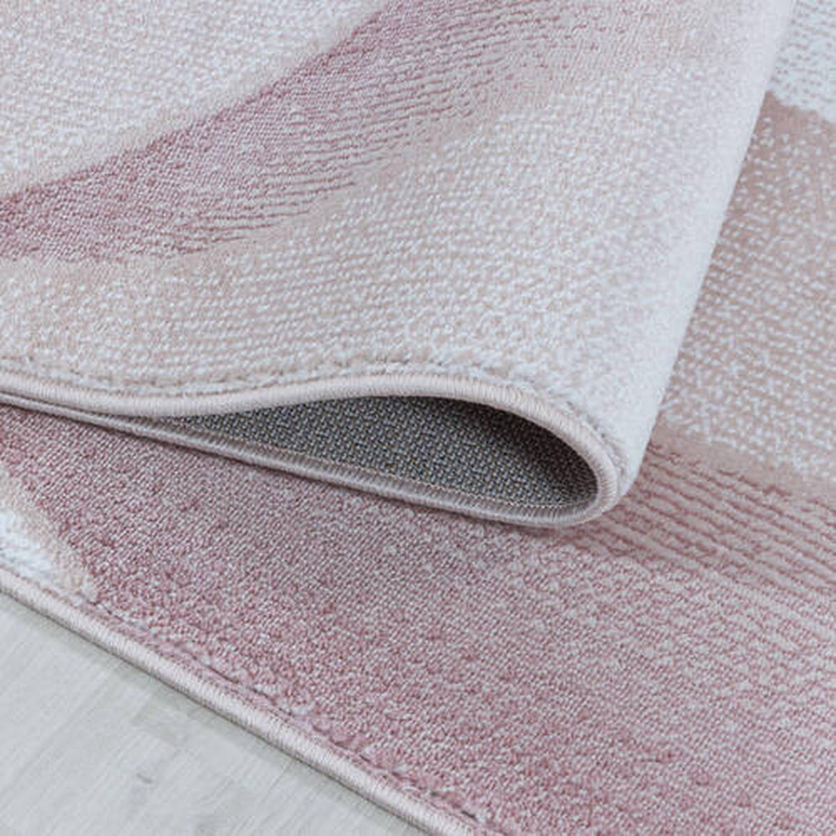 VÄVD MATTA 80/150 cm Costa 3523 Pink  - pink, Design, textil (80/150cm)