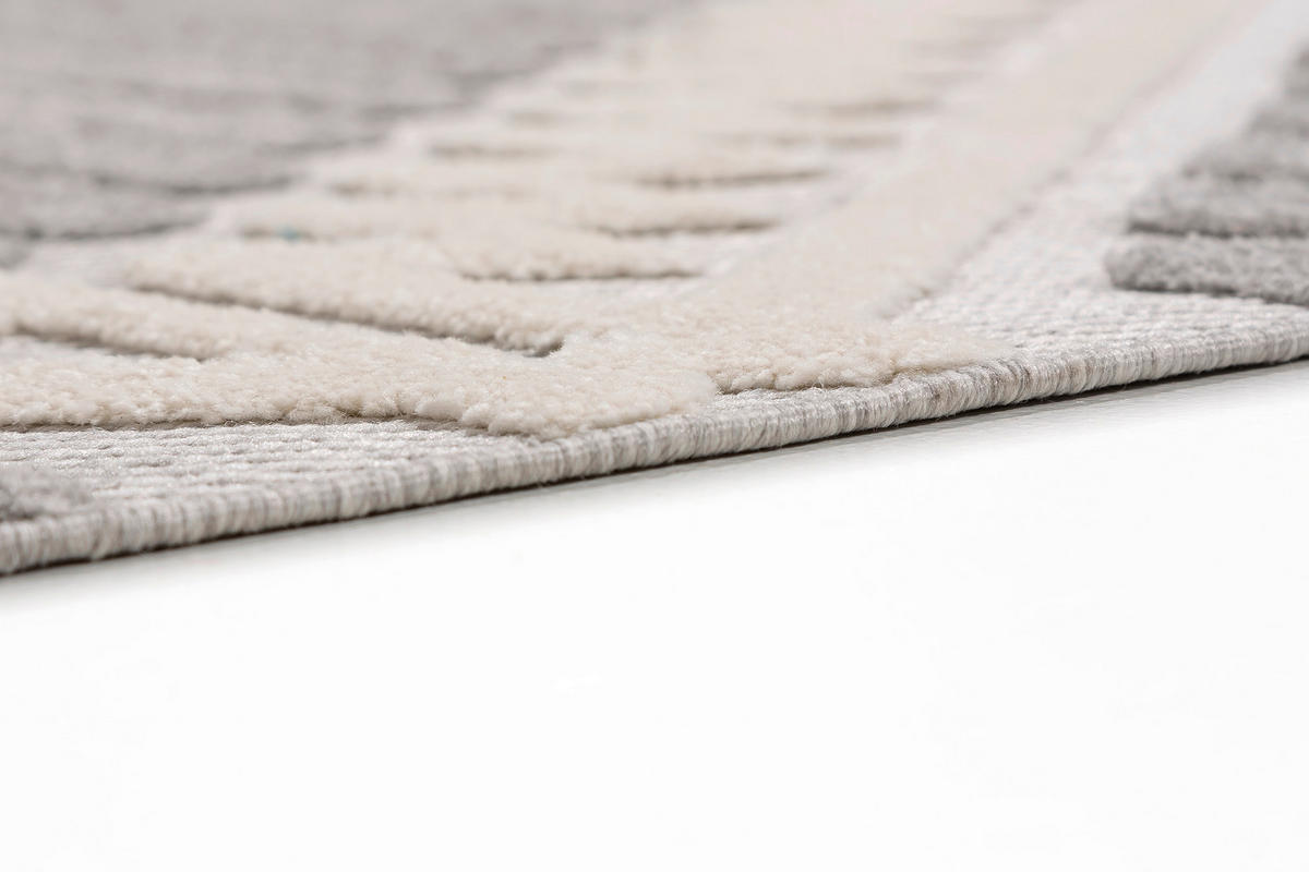 WEBTEPPICH 160/230 cm Summer Grau  - Grau, Basics, Kunststoff/Textil (160/230cm) - Schöner Wohnen