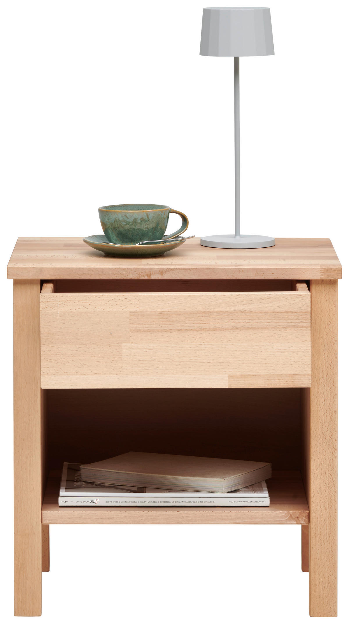 NACHTSCHRANK 47/49/37 cm Kernbuche  - Kernbuche, Natur, Holz (47/49/37cm) - MID.YOU