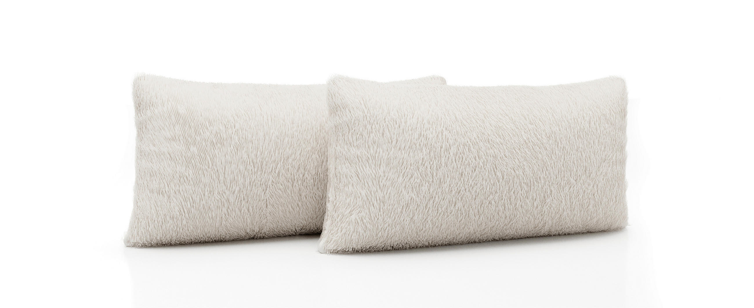 DEKORAČNÍ POLŠTÁŘ 2 KS 52/32 cm - krémová, Moderní, textil (52/32cm) - Esposa