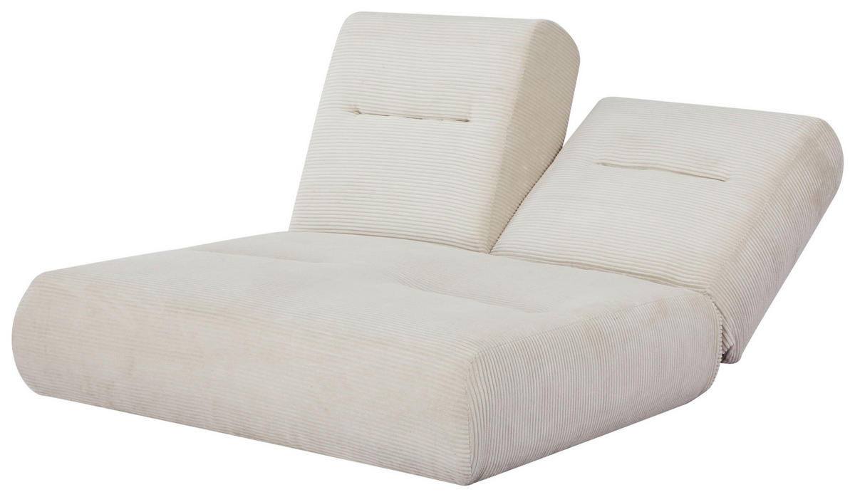 SCHLAFSOFA Cord Beige  - Beige, Design, Textil (159/88/160cm) - Livetastic