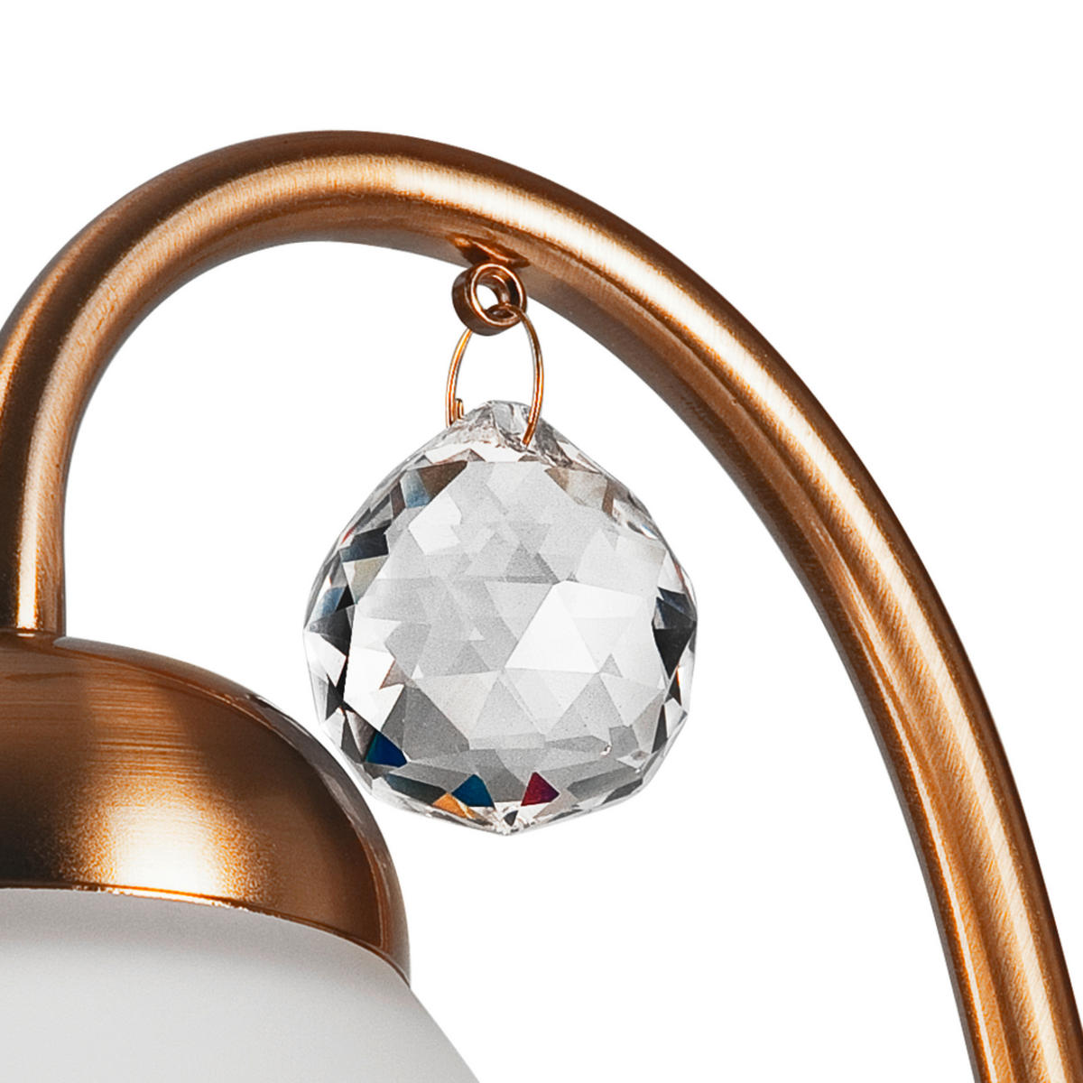 WANDLEUCHTE 20/14 cm   - Goldfarben, KONVENTIONELL, Glas (20/14cm)