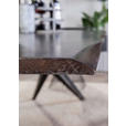 ESSTISCH in Holz 200/100/76 cm  - Schwarz/Braun, ROMANTIK / LANDHAUS, Holz/Metall (200/100/76cm) - Landscape