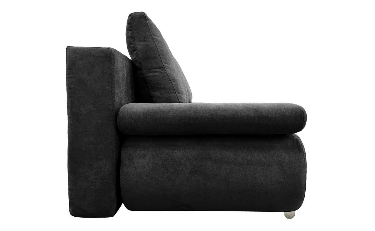 SCHLAFSOFA in Jacquard Anthrazit  - Chromfarben/Anthrazit, Design, Textil (200/78/90cm) - Venda