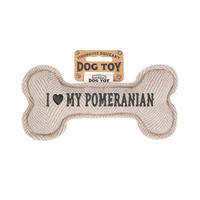 HUNDESPIELZEUG - Creme, Trend, Textil (20/4/10cm)