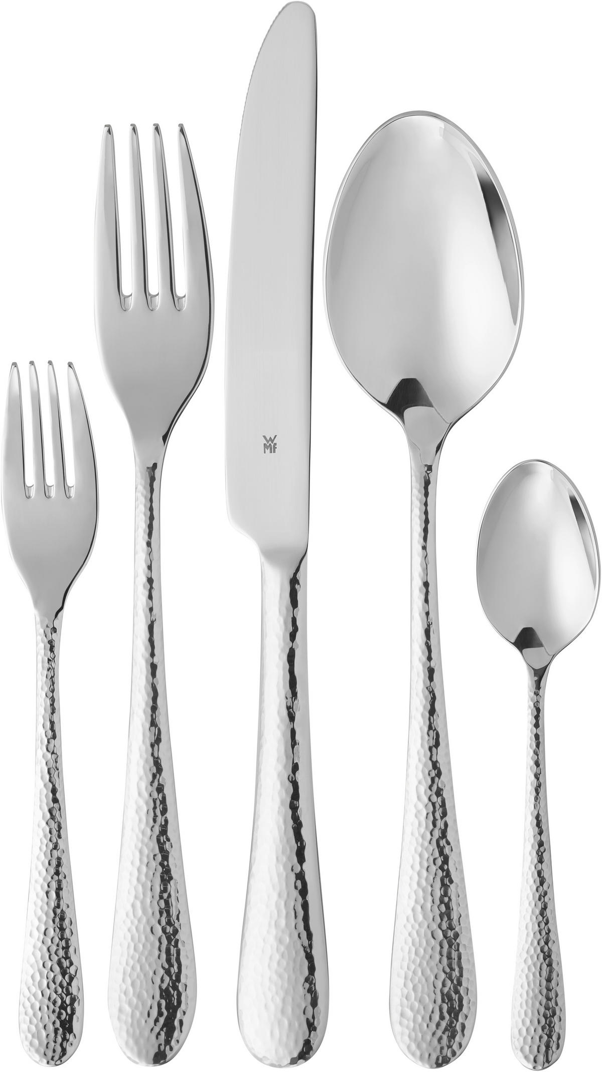 BESTECKSET SITELLO  30-teilig  - Grau, Basics, Metall (43,5/27/57cm) - WMF