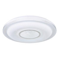 LED-DECKENLEUCHTE 50/8,8 cm   - Design, Glas/Kunststoff (50/8,8cm) - Globo