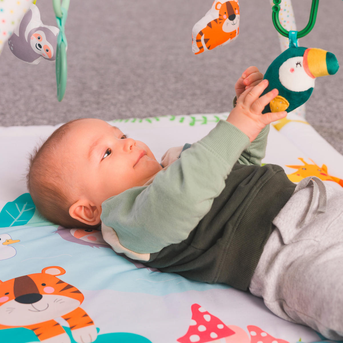 SPIELDECKE 75/75 cm  - Multicolor, Basics, Textil (75/75cm) - Fillikid