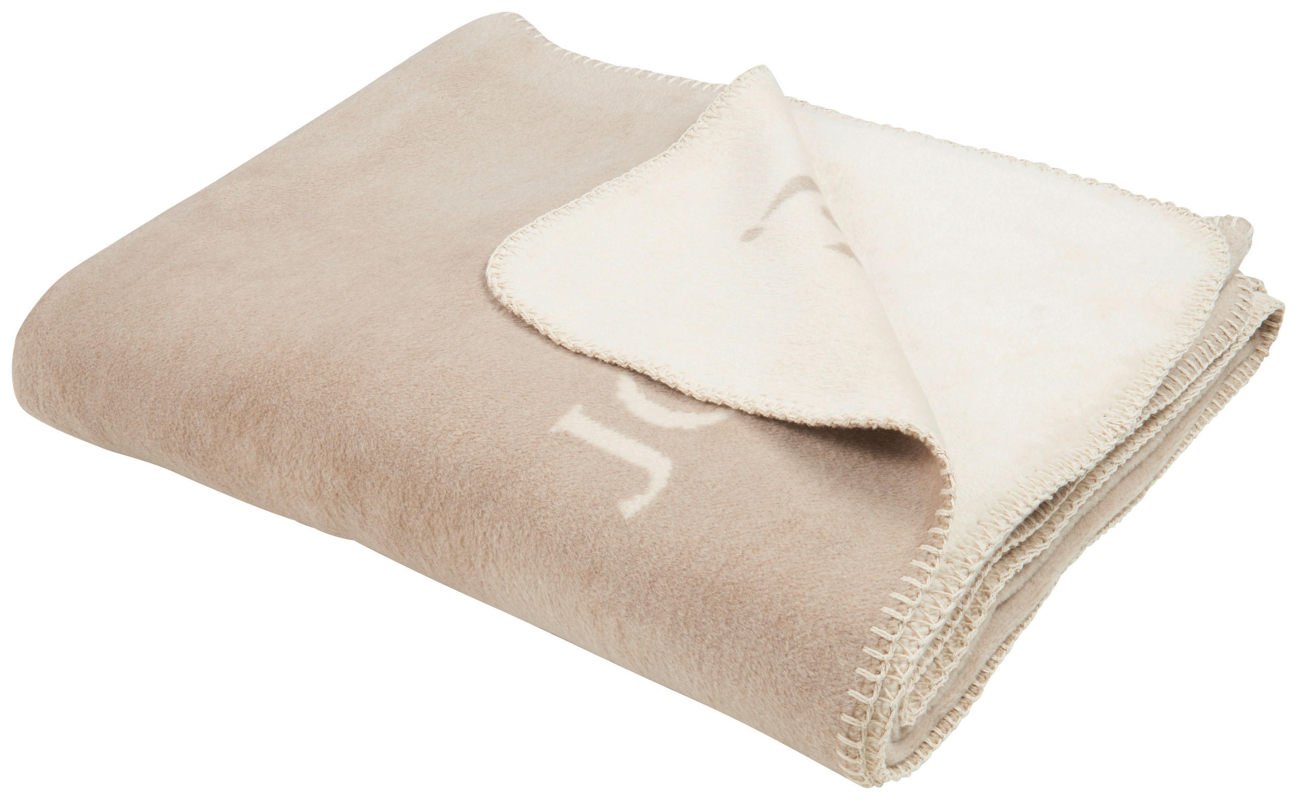 PLAID 150/200 cm - Sandfarben, Design, Textil (150/200cm) - Joop!
