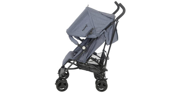 BUGGY Madrid  - Schwarz/Grau, KONVENTIONELL, Kunststoff/Textil (61/48/104cm) - My Baby Lou