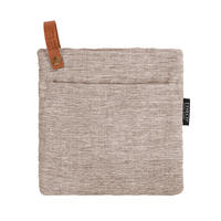 KRPA ZA VRUĆE POSUĐE taupe , tekstil  HERCULES SET2/1  - taupe, Konvencionalno, tekstil (20/20/3cm)