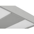 LED-STEHLEUCHTE 61/28/195 cm    - Klar/Chromfarben, KONVENTIONELL, Kunststoff/Metall (61/28/195cm) - Novel