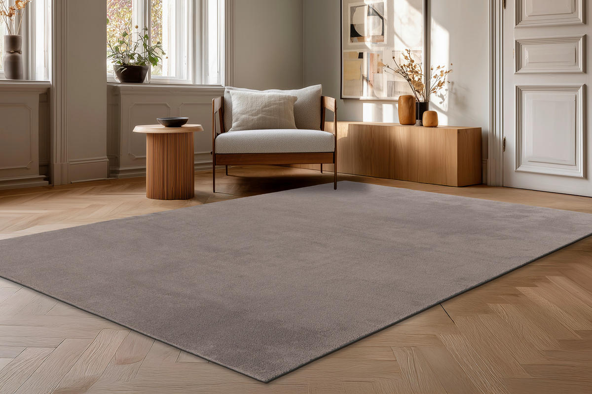 TEPPICH 160/220 cm  - Grau, Basics, Textil (160/220cm)