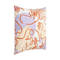 ZIERKISSEN  45/45 cm   - Lila/Rot, Basics, Textil (45/45cm) - Eglo
