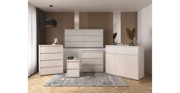 SIDEBOARD in 160/79/48 cm - Kaschmir/Anthrazit, Design, Holzwerkstoff/Kunststoff (160/79/48cm) - Carryhome