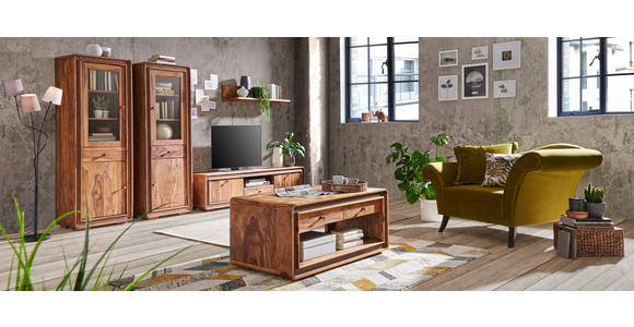 TV-ELEMENT 178/45/45 cm - Sheeshamfarben/Kupferfarben, LIFESTYLE, Holz/Metall (178/45/45cm) - Landscape