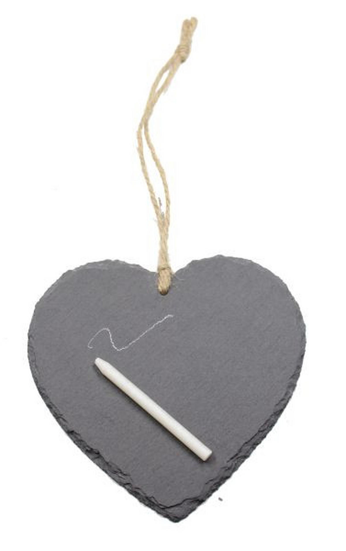 TABUĽA NA PÍSANIE KRIEDOU, kameň, 15/15 cm - bridlicová, Konventionell, kameň (15/15cm) - Ambia Home