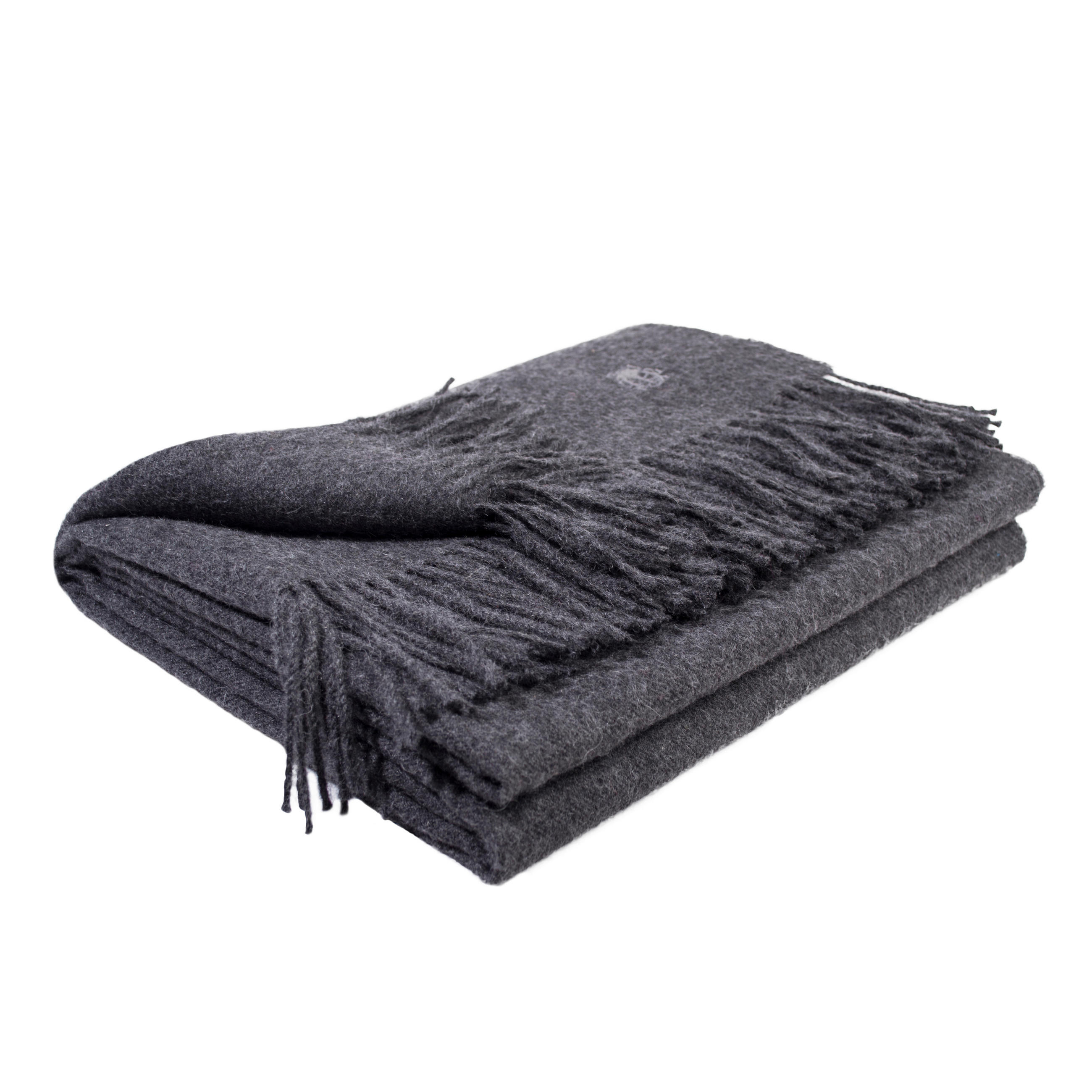 DECKE Classic Alpaca Anthrazit Classic Alpaca 130/200 cm  - Dunkelgrau/Anthrazit, KONVENTIONELL, Textil (130/200cm) - Zoeppritz