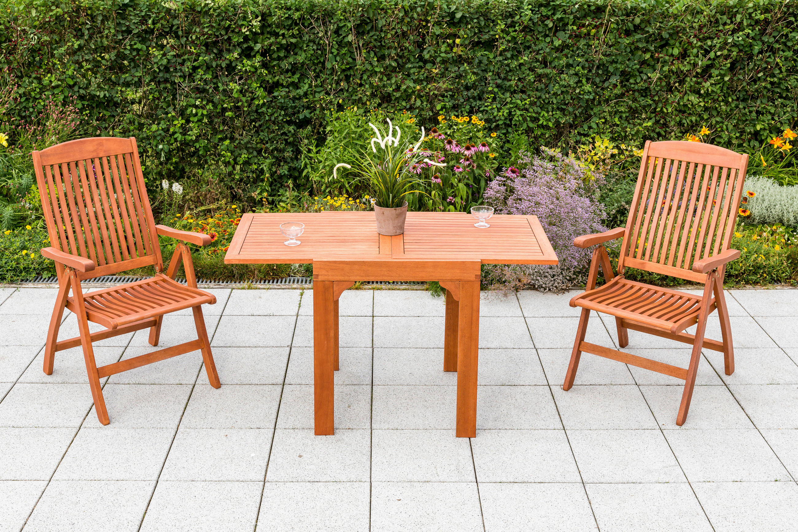 GARTENKLAPPSESSEL Eukalyptusholz  - Naturfarben, KONVENTIONELL, Holz (58/110/67cm) - Gardenson